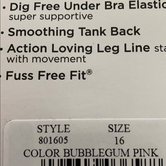 Chlorine Resistant Women’s Pink & Black Scoop Neck 1 Piece - Picture 10 of 12